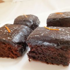 Choco Orange Brownies A picture of Choco Orange Brownies.