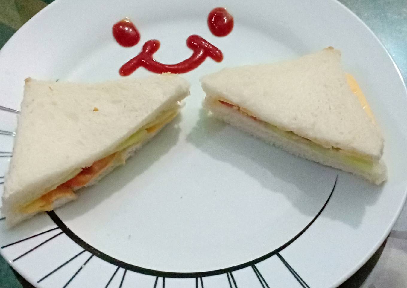 Cheese sandwich