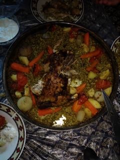 صورة لوصفة دجاج محشي فريكه