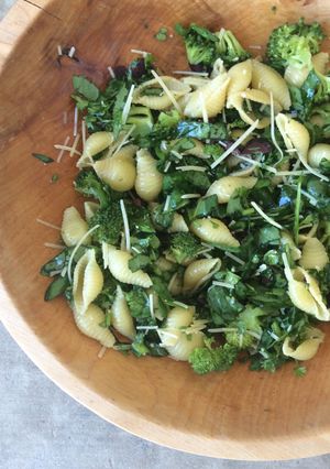 A picture of Broccoli With Spinach And Pasta (Vegetarian).