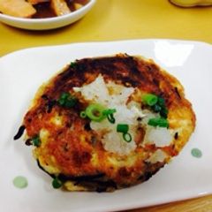 A picture of Okara & Natto Faux Hamburger.