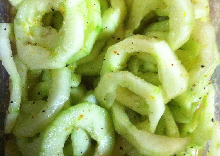 Steps to Prepare Delicious Simple Cucumber Salad