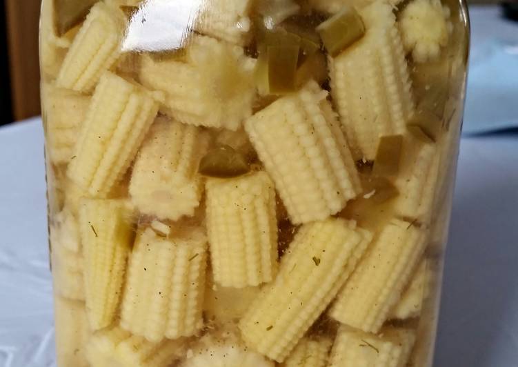 How to Prepare Super Quick Homemade Pickled Baby Corn