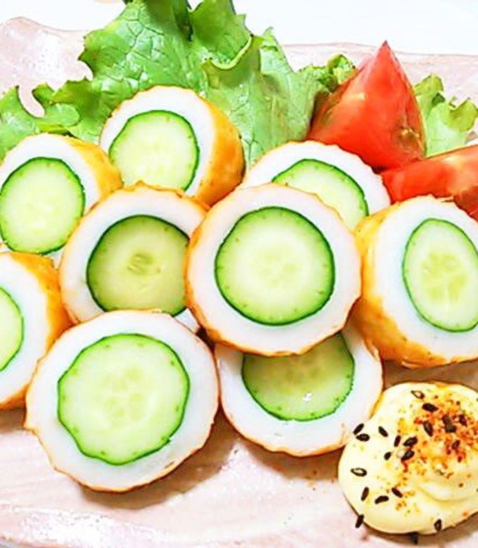 Cucumber Stuffed Chikuwa Recipe By Cookpad.Japan