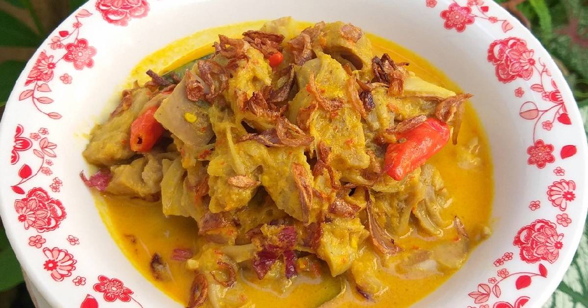 Resep Sayur Santan Nangka Tetelan Oleh Ka Pawon By Elysnawati Cookpad