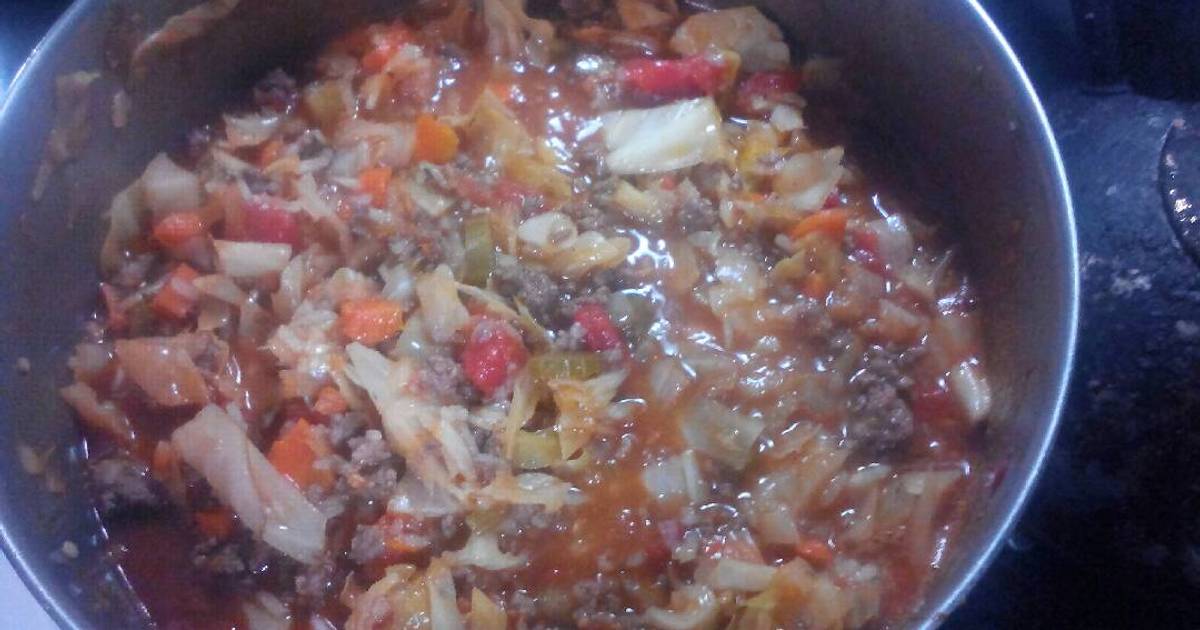 Cabbage roll stew Recipe by Chewmeister73 Cookpad