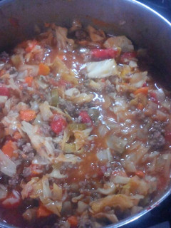 A picture of Cabbage roll stew.