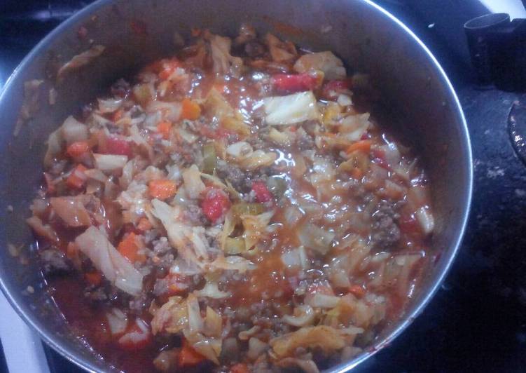 My Grandma Love This Cabbage roll stew