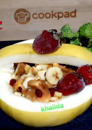 A picture of Mix fruit chat.