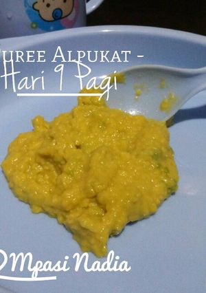 Foto resep Puree Alpukat - MPASI