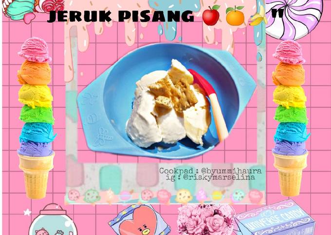 Ice cream fortif AJP // snack MPASI high calorie bayi tumgi 6m+