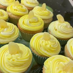 A picture of Sicily Lemon Swirl Cupcakes.