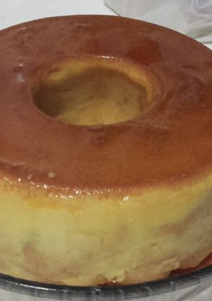 Una foto de Budín de pan súper fácil