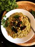 Healthy Pongal (Porridge) with Mixed Lentils, Oats & Foxtail Millet