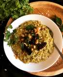 Healthy Pongal (Porridge) with Mixed Lentils, Oats & Foxtail Millet