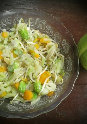 Foto resep Tumis Labu Tauge Pete