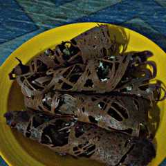 รูปของ 6. Kue laba -laba cokelat keju