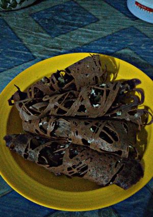 Foto resep 6. Kue laba -laba cokelat keju