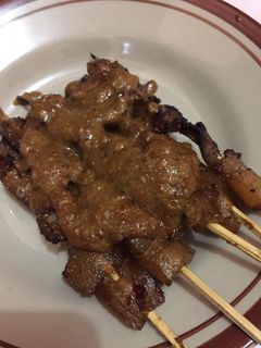Foto resep Sate kikil bumbu kacang