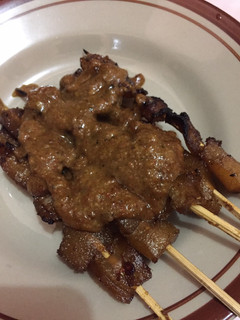 Foto resep Sate kikil bumbu kacang