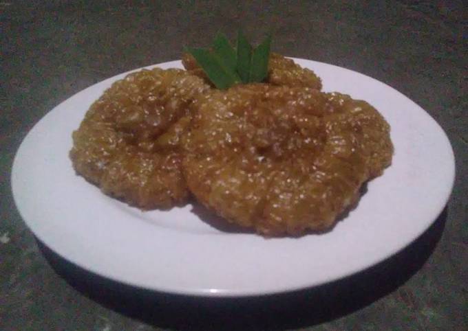 Kue Cucur Gula Merah Anti Gagal