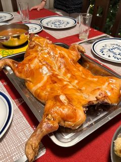 Una foto de Cochinillo Segoviano estilo Candido