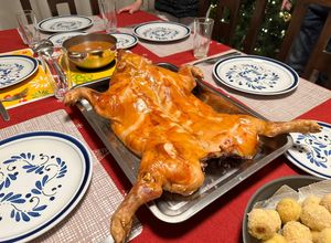Una foto de Cochinillo Segoviano estilo Candido