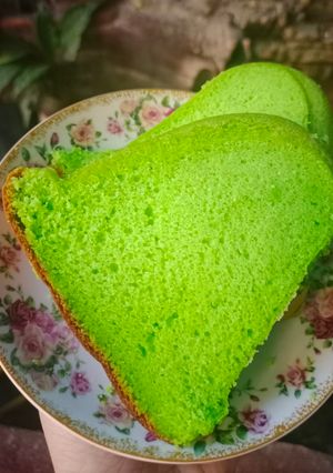 Foto resep Bolu Panggang Pandan Santan 🥚7