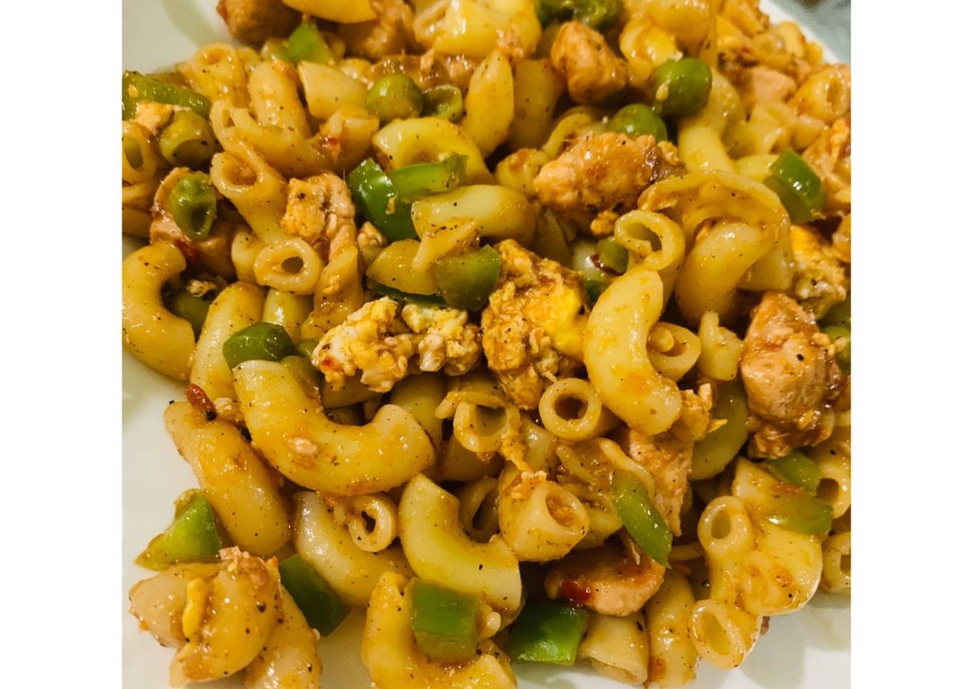 Chicken Masala Macaroni