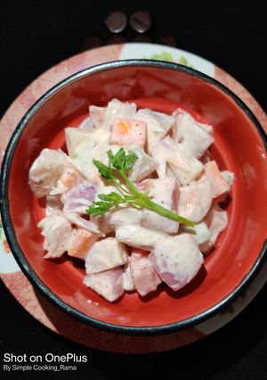 A picture of Curd Salad.