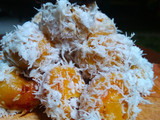 Klepon ubi kuning