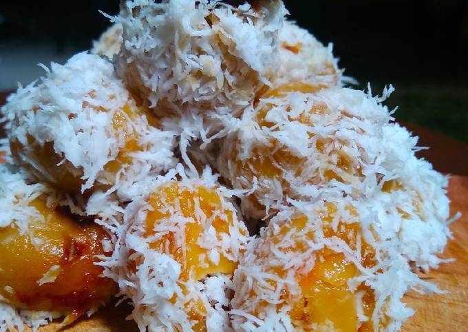 Resep Klepon ubi kuning yang Sempurna