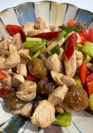 梅子炒雞丁 的食譜成品照片