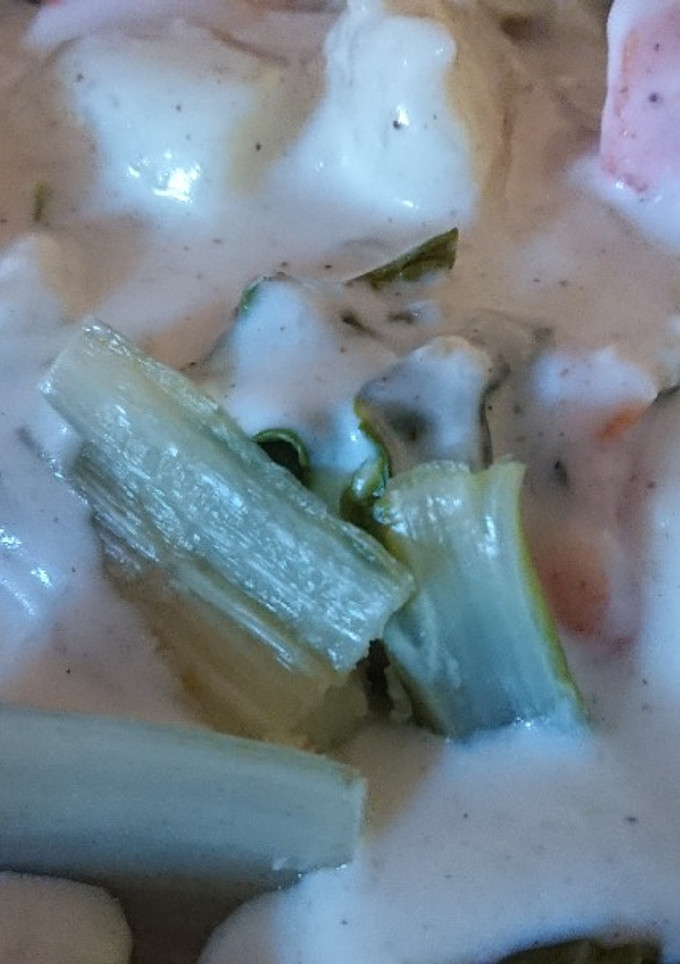 Una foto de Acelgas con bechamel