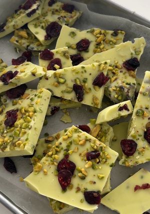 Foto resep Pistachio Cranberry Bark
