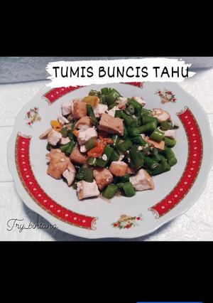 Foto resep Tumis Buncis Tahu