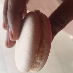 A picture of French Macarons.
