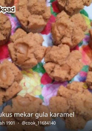 Foto resep Bolu kukus mekar gula karamel