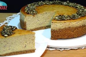 Foto principal de Tarta de queso con calabaza - Pumpkin cheesecake