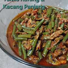 A picture of 114. Tumis Kerang & Kacang Panjang.