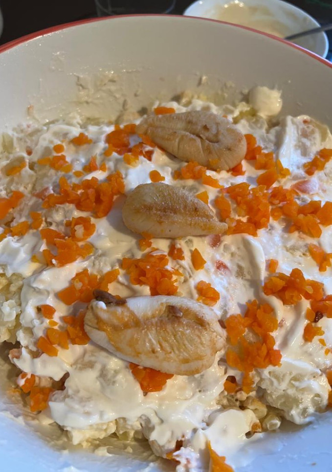Una foto de Ensaladilla de huevos de choco
