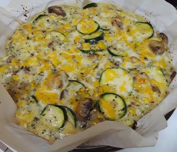 Fast Cooking Methods Zucchini and Sweet Corn Crustless Pie Restaurant Style