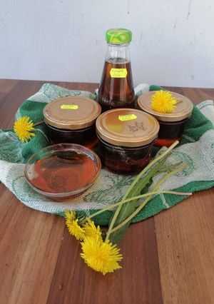 O poză a rețetei "Miere" de păpădie.