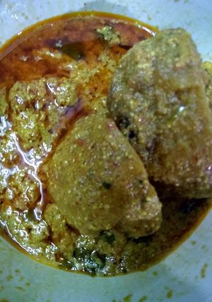 A picture of Dum aloo.