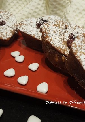 Une photo de Brownies chocolat pistaches et cranberries