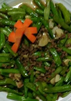 Foto resep Buncis Sauce Inggris