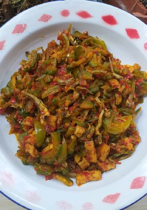 Foto resep Tumis Pare Teri Tempe