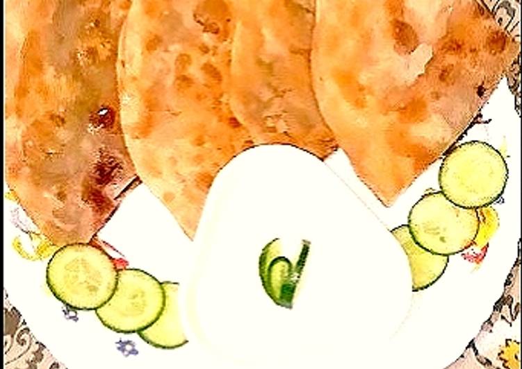 Recipe of Homemade Green Dhaniya masalydar paratha 😋😋😋😋