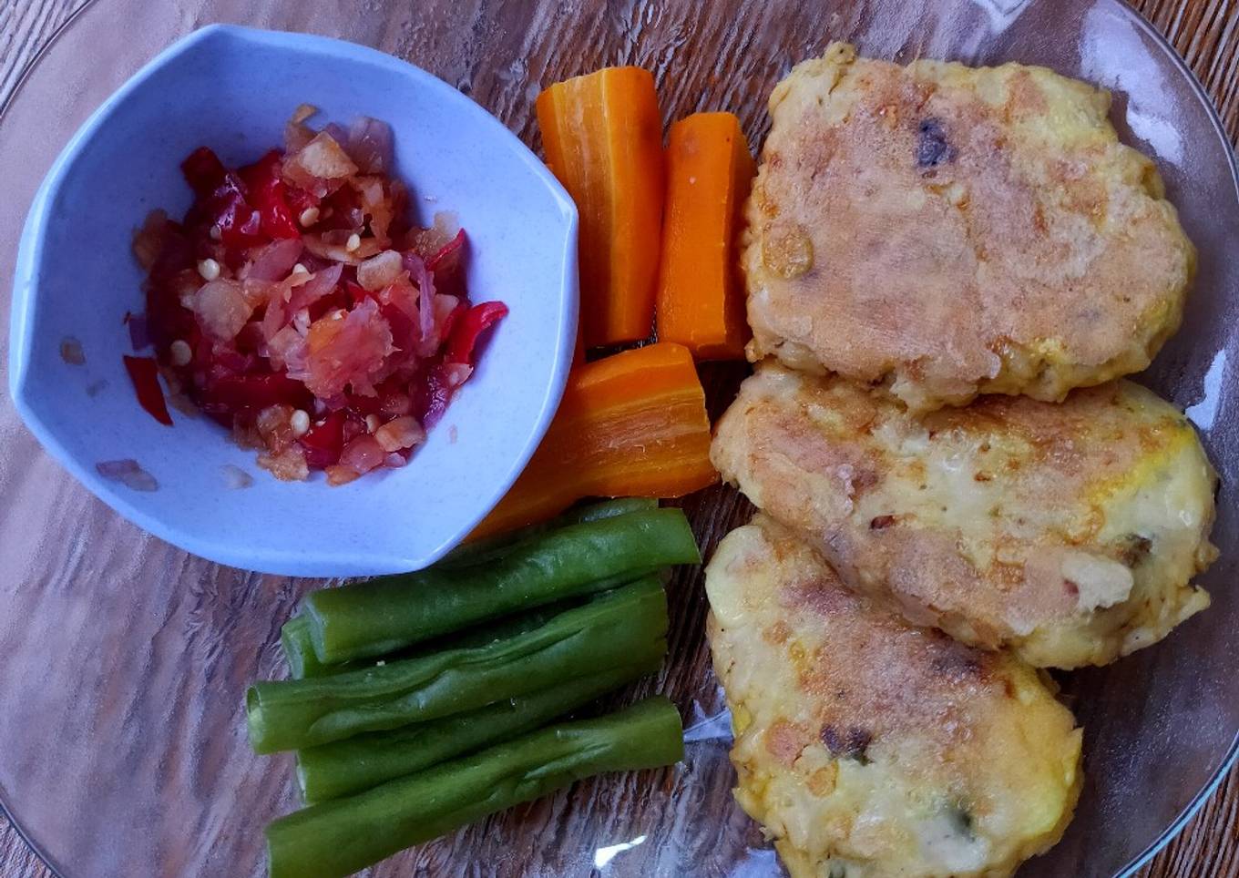 Steak Tempe Sambal Matah (Diet)