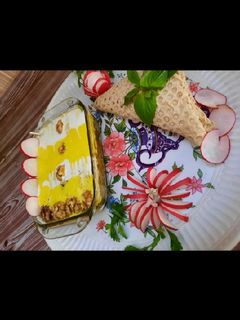 عکسی از دستور 💙کشک و بادمجان💙🍆